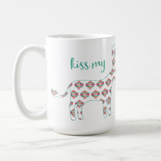 Baiser occidental aztèque de Boho ma tasse d'âne