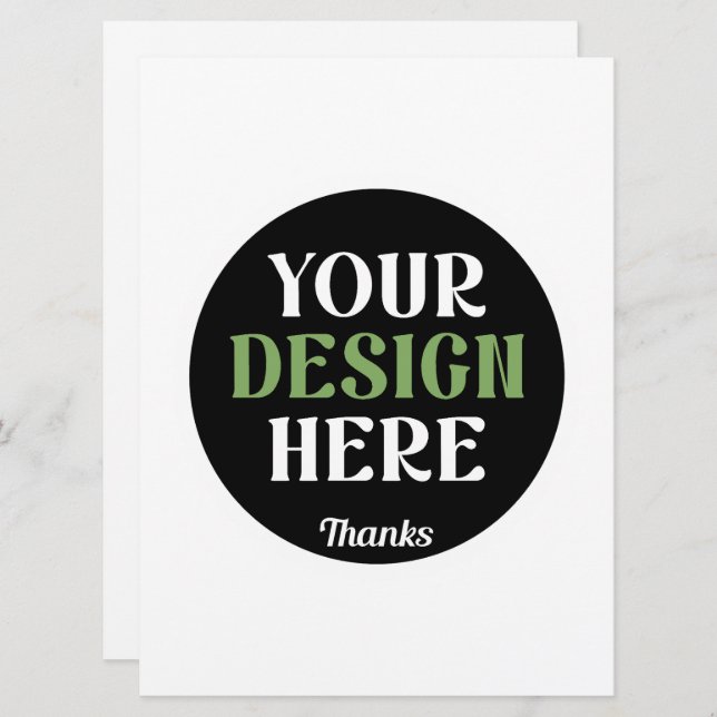 baiser personnalisé, unique, élégant et minimalist (Devant / Derrière)