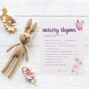 Baisers à papillon Baby Nursery Rhymes Jeu   Rose