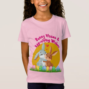 Baisers de lapin et voiles d'oeufs T-shirt de Pâqu