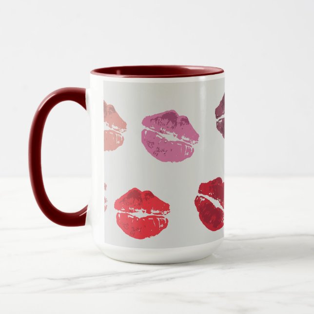 Baisers du café Misses/thé Mug (Gauche)
