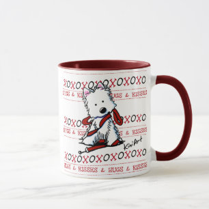 Baisers et câlins Westie Chien Mug
