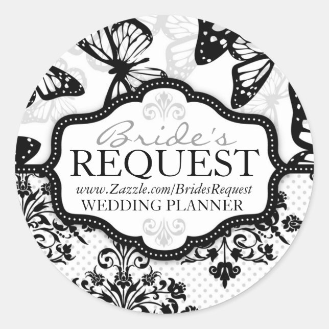 Baisers papillon Gras Sticker (Devant)