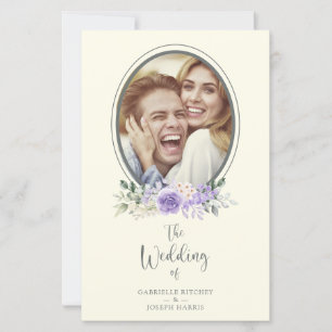 Baisse de coût classique Lilac Shades Floral Garla