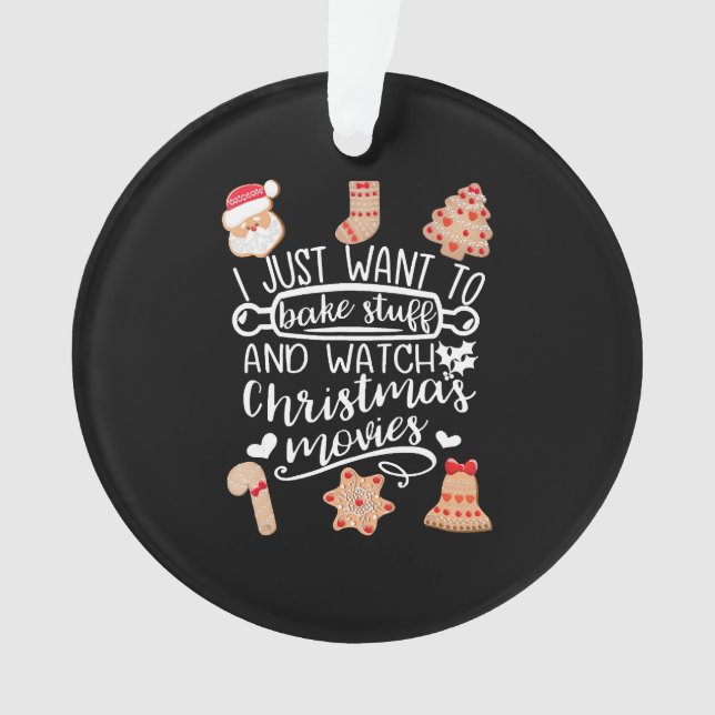 Bake Stuff et regarder les films de Noël (devant)