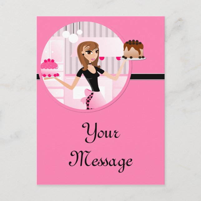 Baker/boulangerie/pâtissier Chef 5 Cartes postales (Devant)