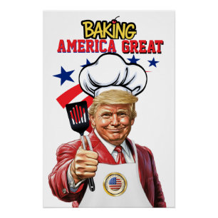 BAKING America Grande affiche