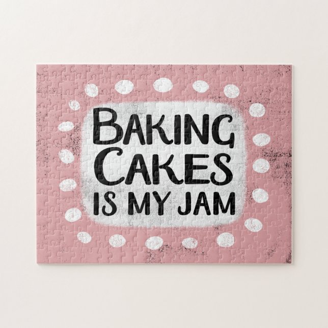 Baking Cakes Est Mon Jam Jigsaw Puzzle (Horizontal)