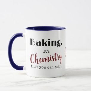 Baking C'est de la chimie Monogramme Mug