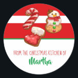 Baking Christmas Cookie stickers<br><div class="desc">Baking Christmas Cookie stickers</div>