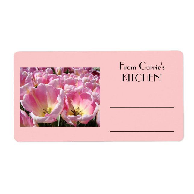 Baking Good Cann Jar Étiquettes Custom KITCHEN (Devant)