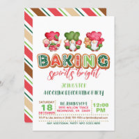 Baking Spirits Bright avec Invitation Gnomes - WH