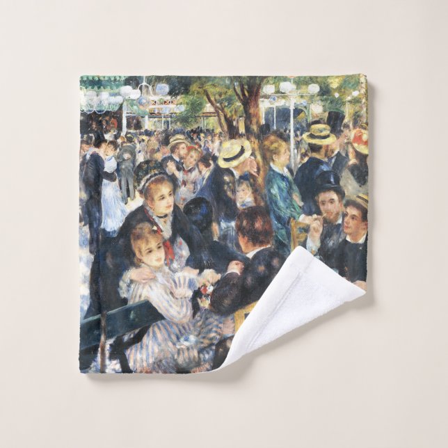 Bal au Moulin de la Galette Party Renoir  (Gant de toilette)