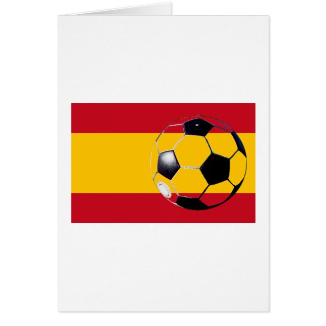 Bal de football Espagne Drapeau2 Le MUSÉE Zazzle C (Devant)