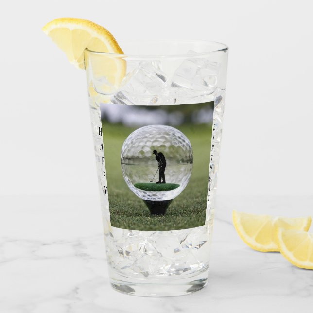 Bal De Golf En Verre Avec Lecteur De Golf À L'Inté (Devant glace)