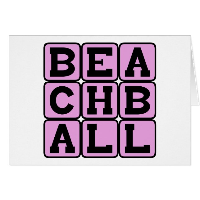 Bal de plage, Beach Toy (Devant horizontal)