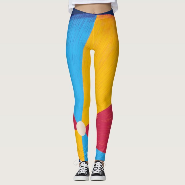 Bal de plage élégant Leggings (Devant)