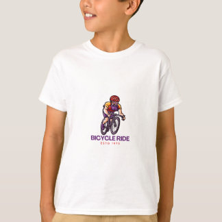 Balade à vélo - T-shirt Vintage à vélo