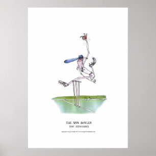 balai à spin bowler, affiche tony fernandes