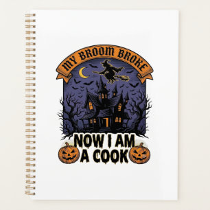 Balai Cassa Sorcière Halloween Cuisine Jeu de mots