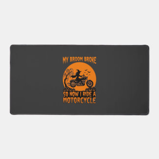 Balai Casse Halloween Sorcière Moto Chauves-Souris