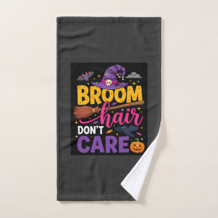 Balai d'Halloween Citation de Sorcière Cheveux N'i