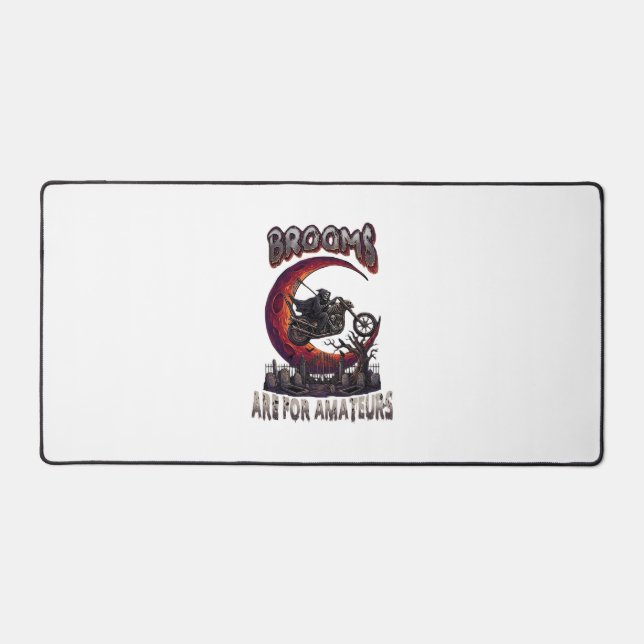 Balais Amateurs Grim Reaper Moto Halloween R (Recto)