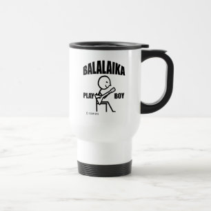 Balalaika Jouer Garçon Voyage Mug