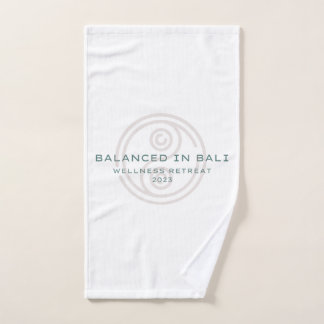 Balancé Dans Bali Sweat Towel