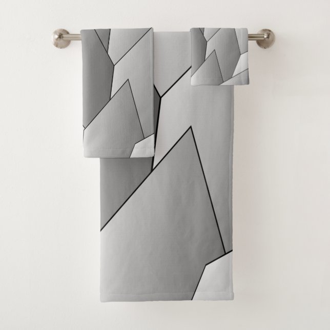 Balances Art Déco Design Ensemble de serviettes de (En situation)