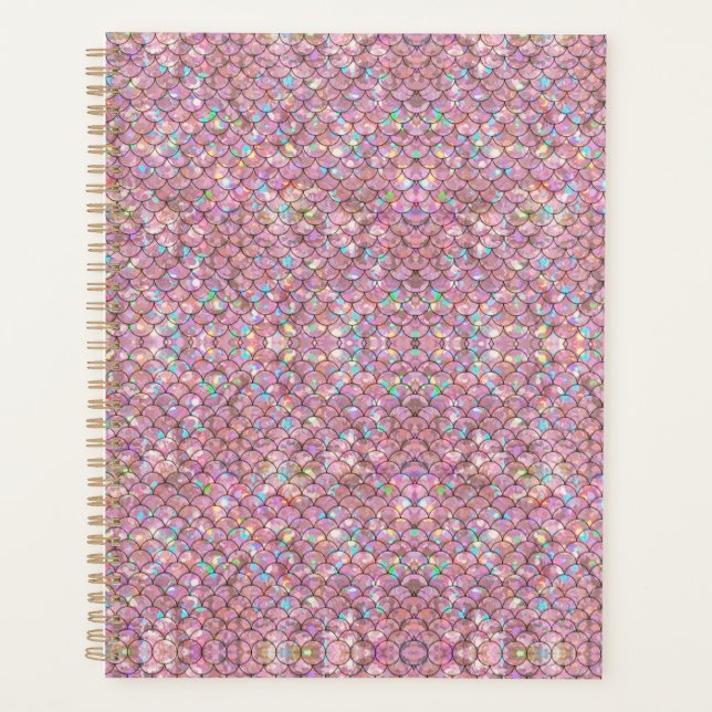 Balances de poissons de sirène rose Holographique  (Devant)