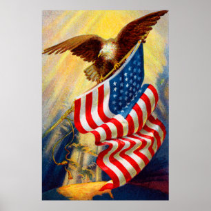 Bald Eagle 4 juillet affiche 2