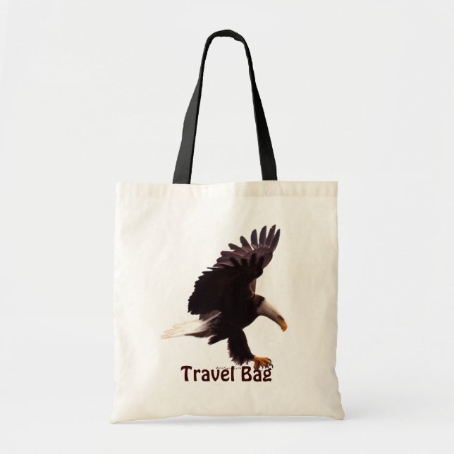 BALD EAGLE Landing Sac fourre-tout de voyage (Devant)