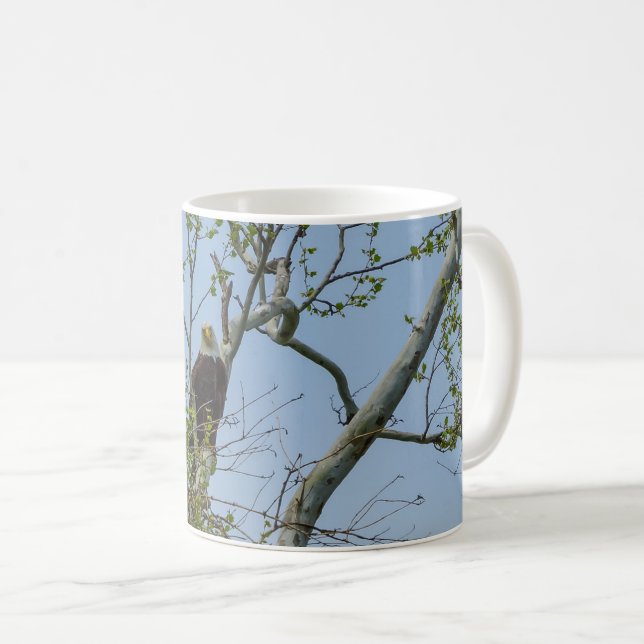 Bald Eagle Smile Coffee Mug (Devant droit)