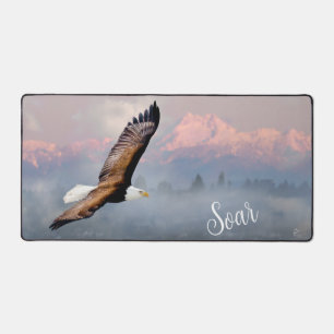 Bald Eagle Soar Mountains