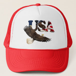 Bald Eagle & USA American Patriot Series Casquette