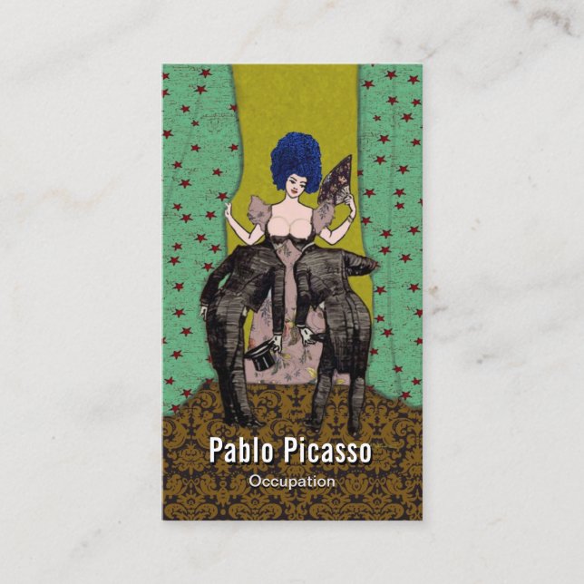 Bald Men - Carte de visite (Devant)