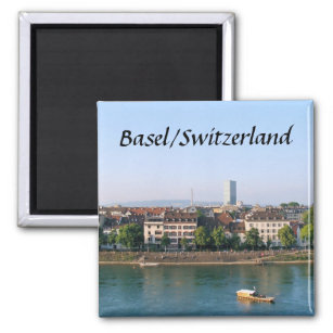 magnet plat Jet d'eau de Genève, Photo Aimant, Aimants, Souvenirs  suisses