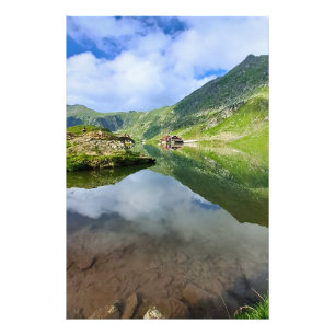 Balea Lake en Roumanie : photographie alpine épous