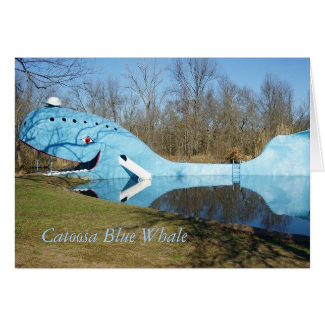 Baleine bleue de Catoosa (Devant horizontal)