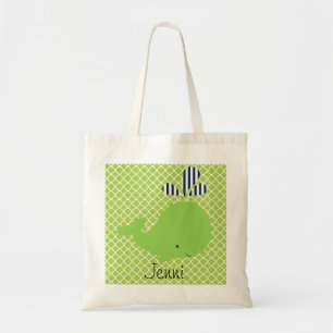 Baleine de chaux sur le sac fait sur commande