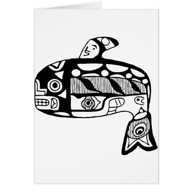 Baleine de Tlingit de Natif américain (Devant)