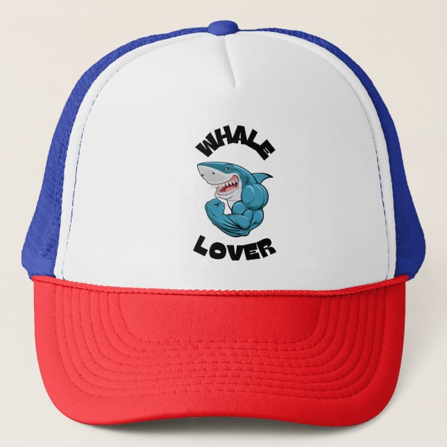 Baleine Lover - Casquette Océan amusant (Devant)