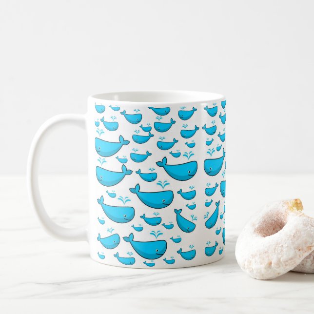 Baleine Mug (Avec donut)