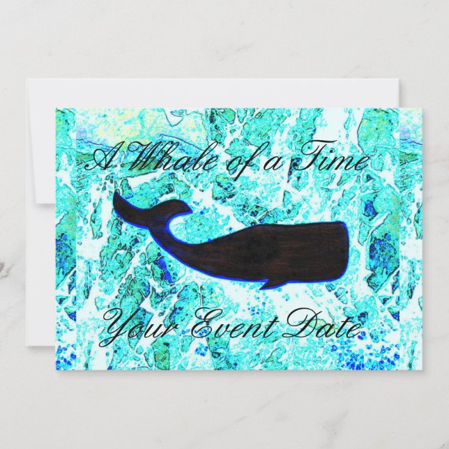 baleine sous-marine nageant (Devant)