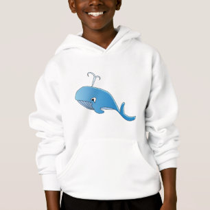 Baleine - Sweat - shirt à capuche de repoussage po