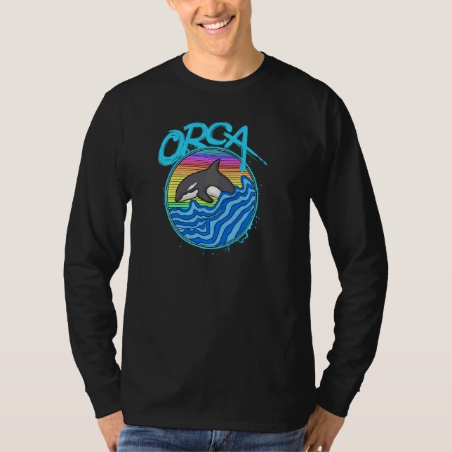 Baleine tueuse Océan Orca Pul Sweat - shirt à capu (Devant)