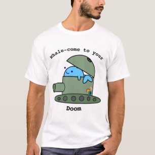 "Baleine-viennent le T-shirt à votre sort