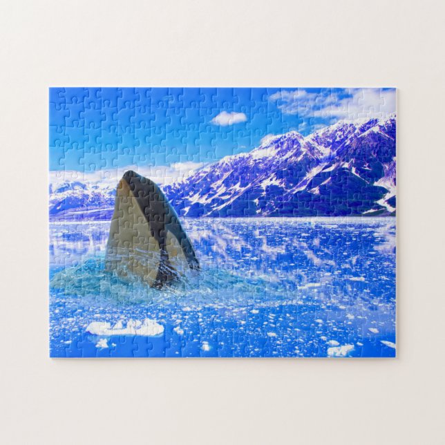 Baleines orques canadiennes. Jigsaw Puzzle (Horizontal)