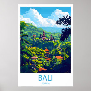 Bali Impression sur toile Art mural Bali Décoratio